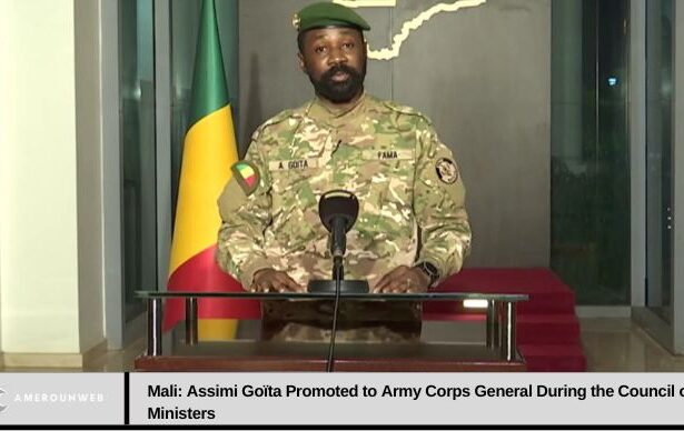 Mali: Assimi Goïta Promoted to Army Corps General During the Council of Ministers