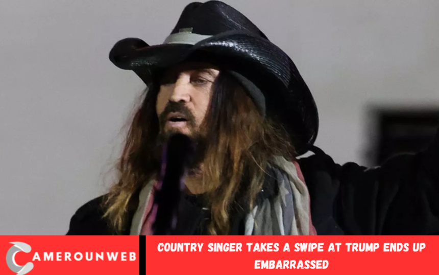 Country Singer takes a swipe at Trump Ends Up Embarrassed